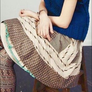 Anthro Edie & Esyllte Strapless Dress Size 2